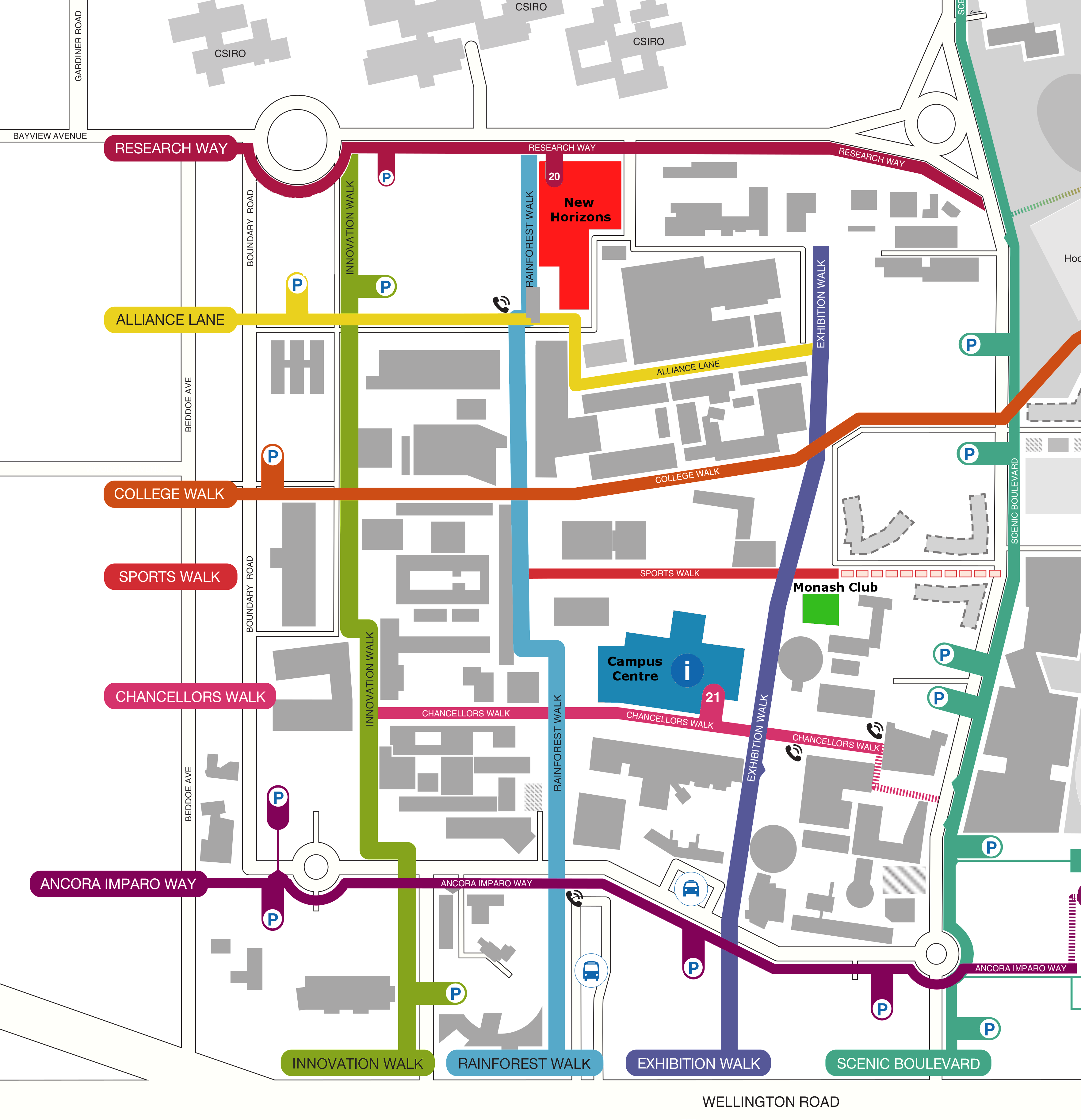 Clayton Map